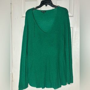 Woman’s Plus Size Waffle Sweater